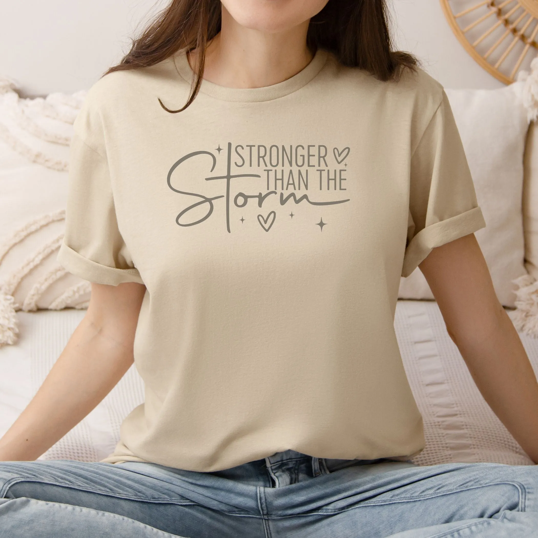 "Stronger than the Storm": Women's T-Shirt
