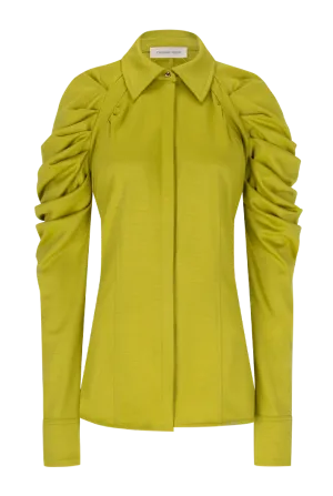 Raglan Sleeve Shirt | Pistacchio