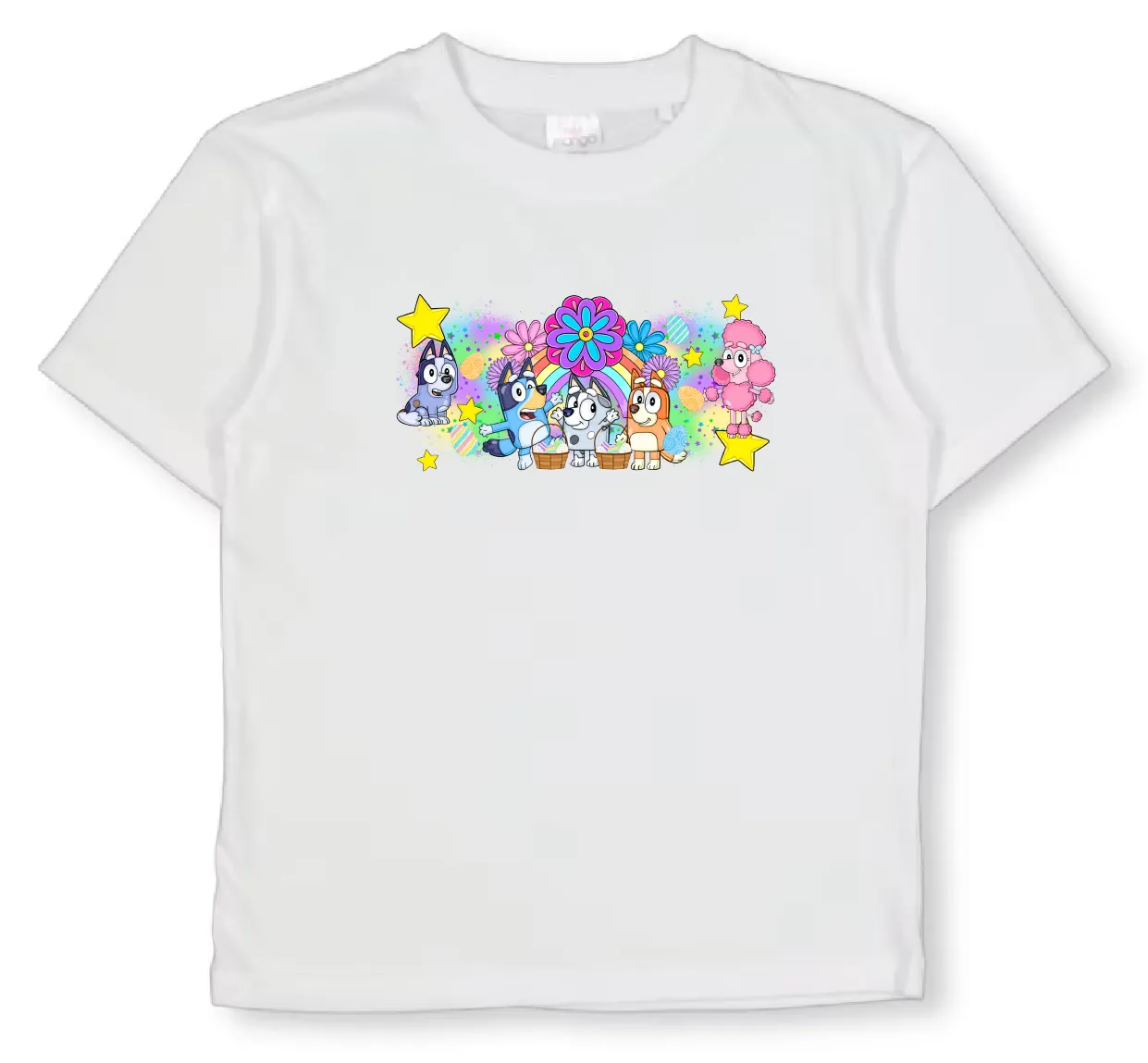 Rainbow Dog Egg - Tshirt