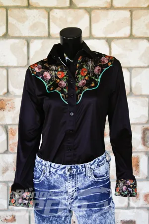 Ram Skull & Flowers Arena Shirt