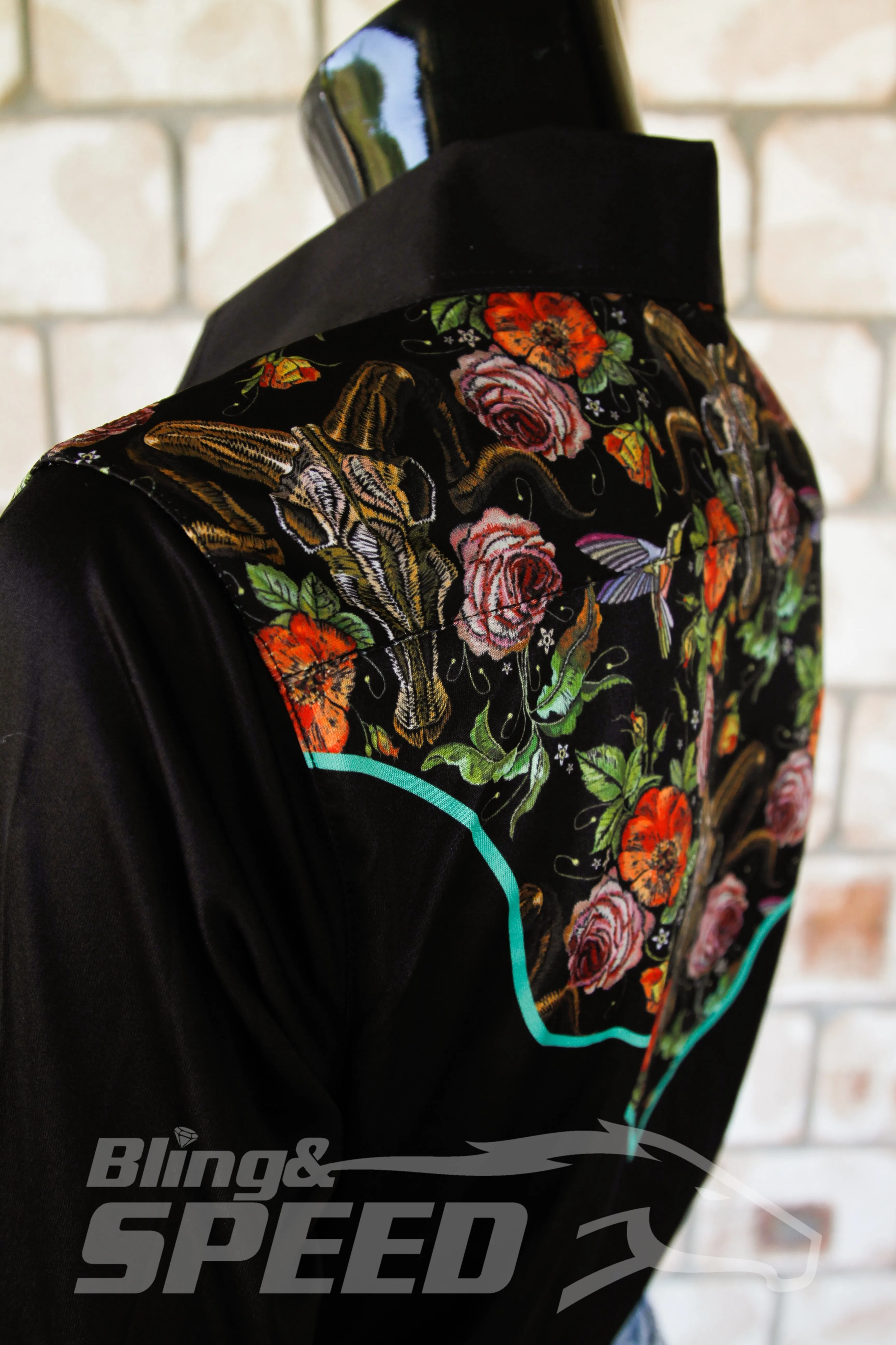 Ram Skull & Flowers Arena Shirt