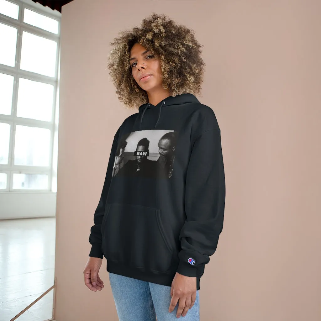 Raw Sushi x Champion "PAC STAMP" Hoodie