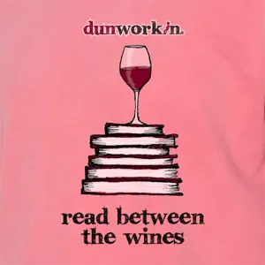 Read Between The Wines French Terry Unisex Pouch Pocket