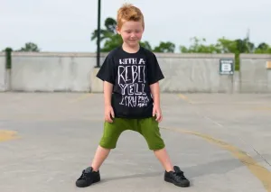 Rebel Yell Kids Funny Tee
