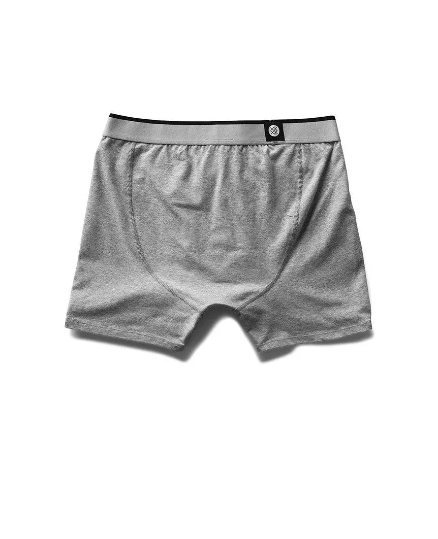 Reigning Champ Boxer Brief Supima® Cotton Heather Grey