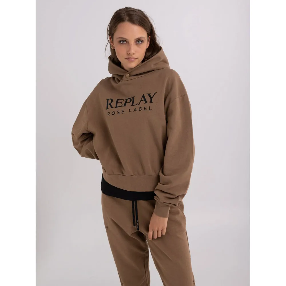 Replay Women's Oversized Sweatshirt With Print