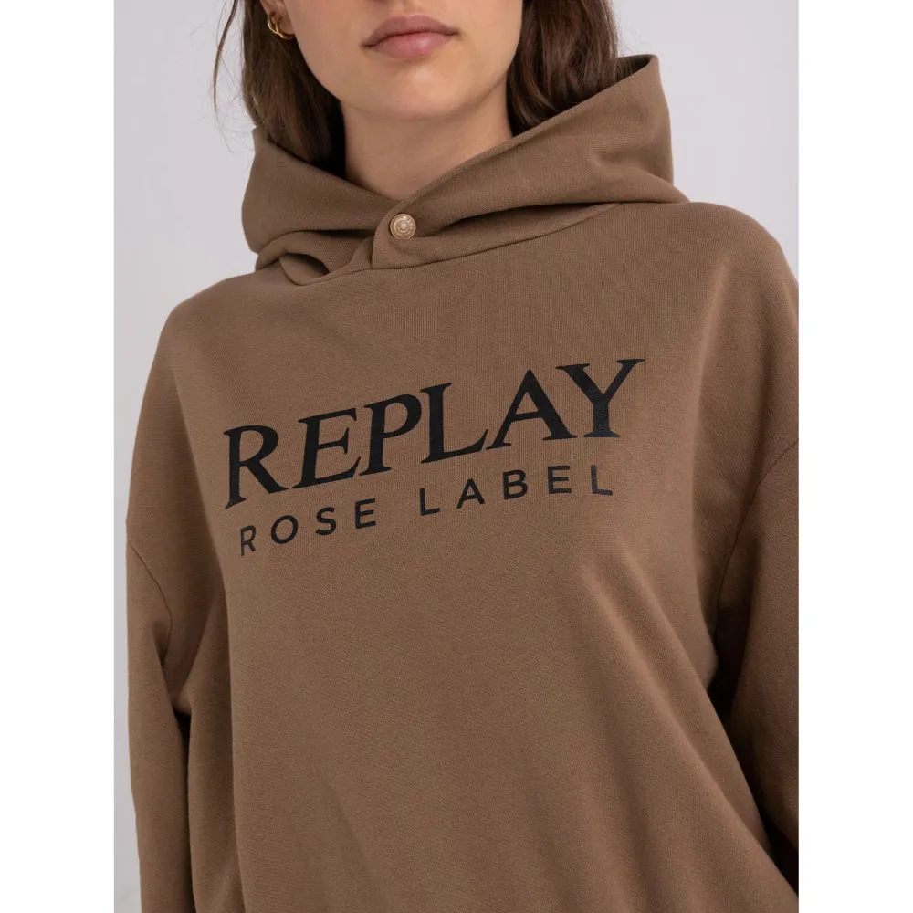 Replay Women's Oversized Sweatshirt With Print