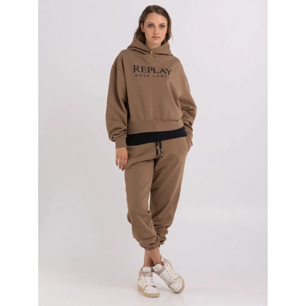 Replay Women's Oversized Sweatshirt With Print