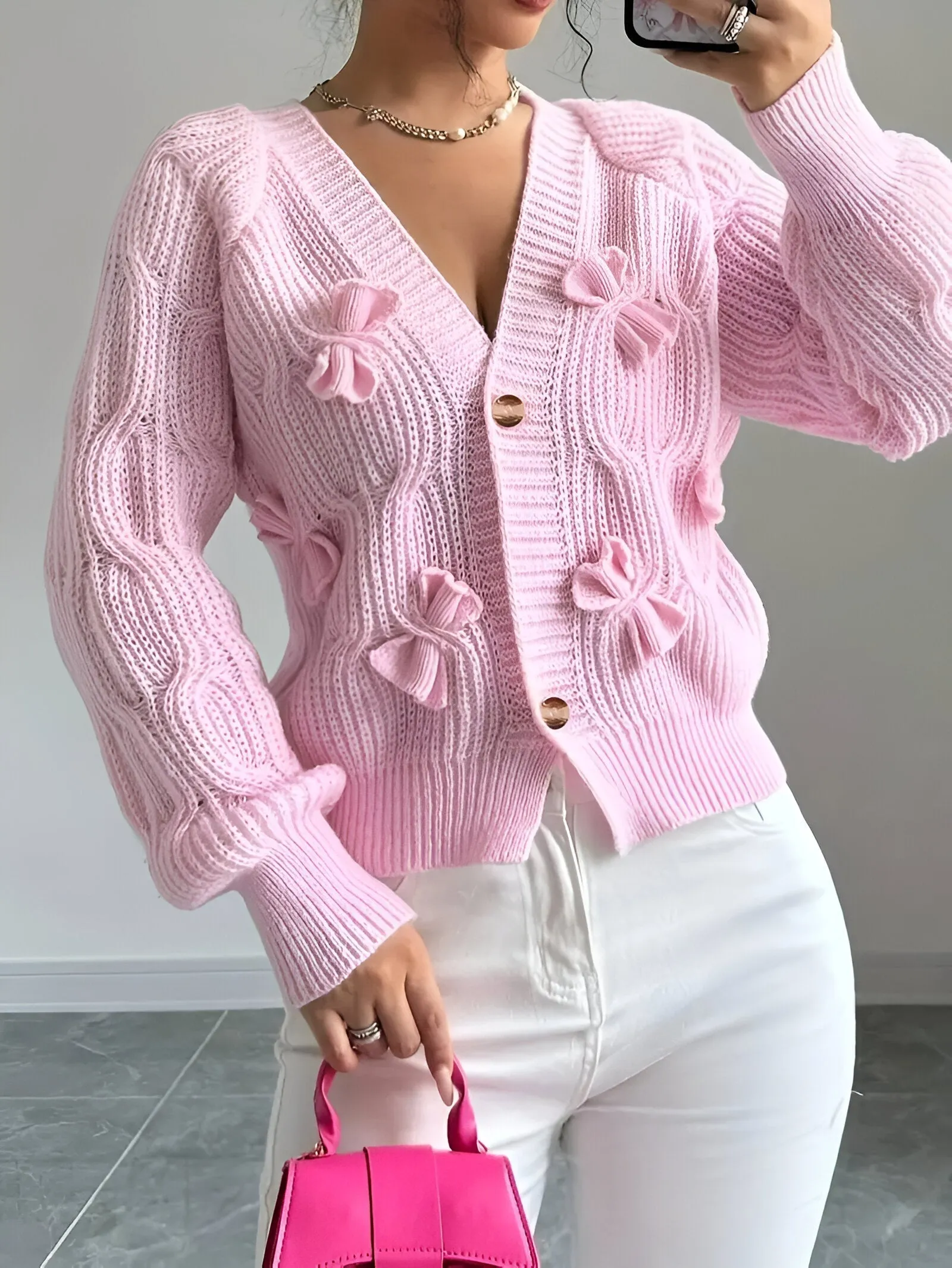 Ria | feminine elegant knitted cardigan