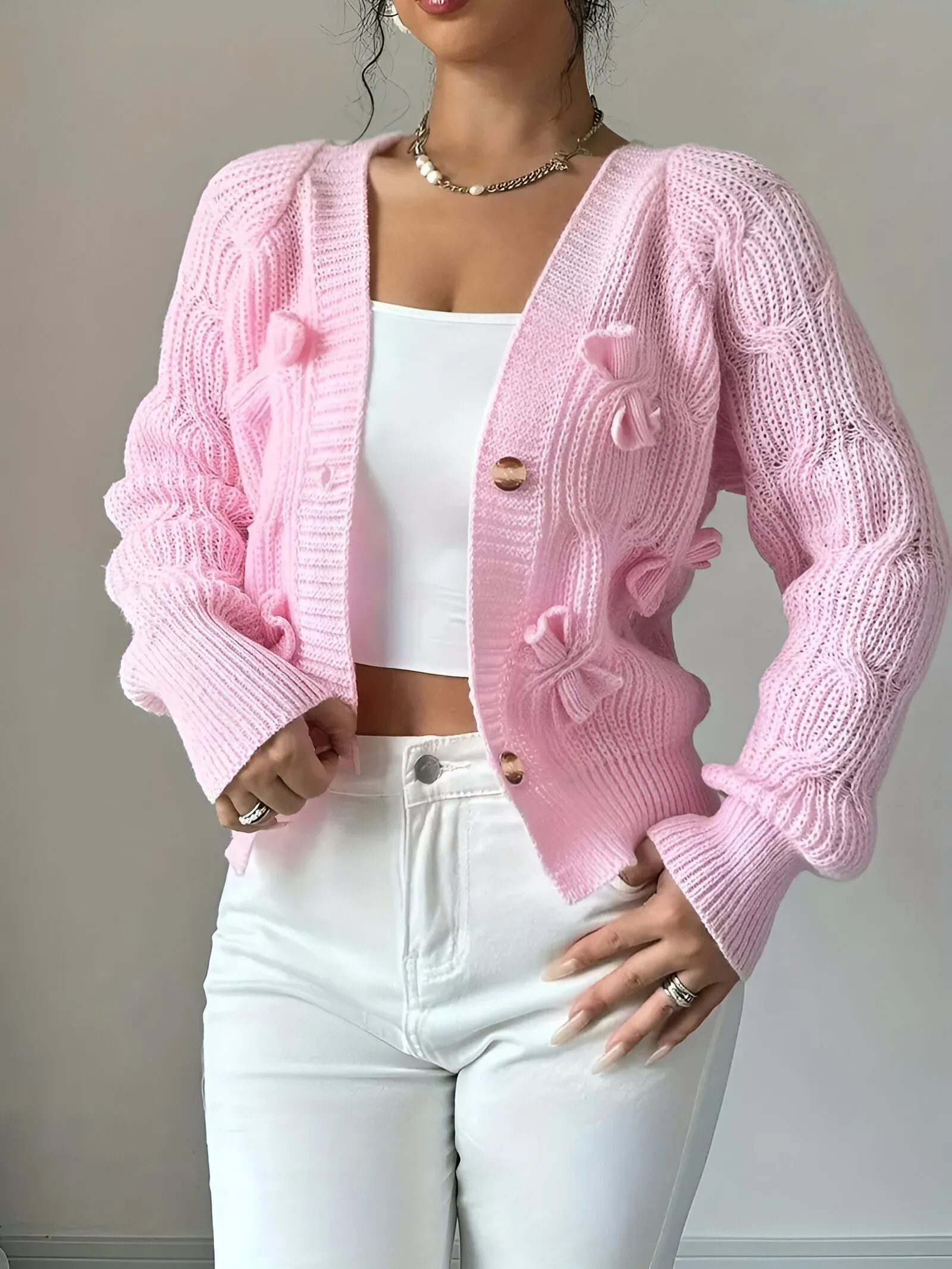 Ria | feminine elegant knitted cardigan