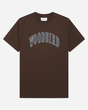 Rics College Tee - Brown
