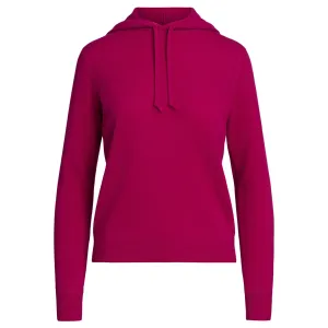 RLX Cashmere Hoodie Fuchsia Berry