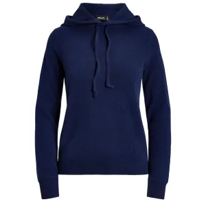 RLX Cashmere Hoodie Refined Navy