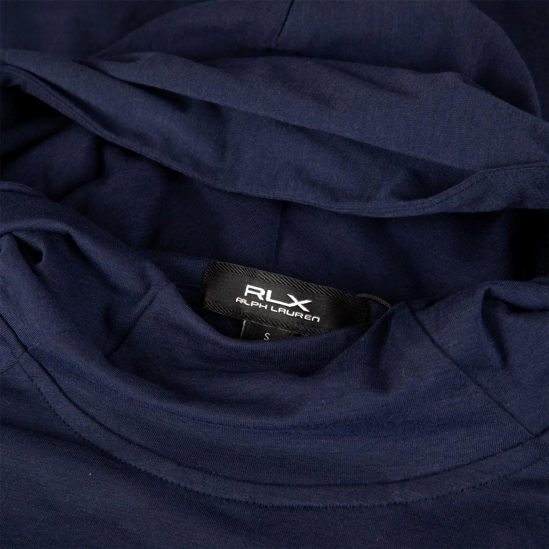 RLX Lounge Jersey Pullover Hoodie Refined Navy