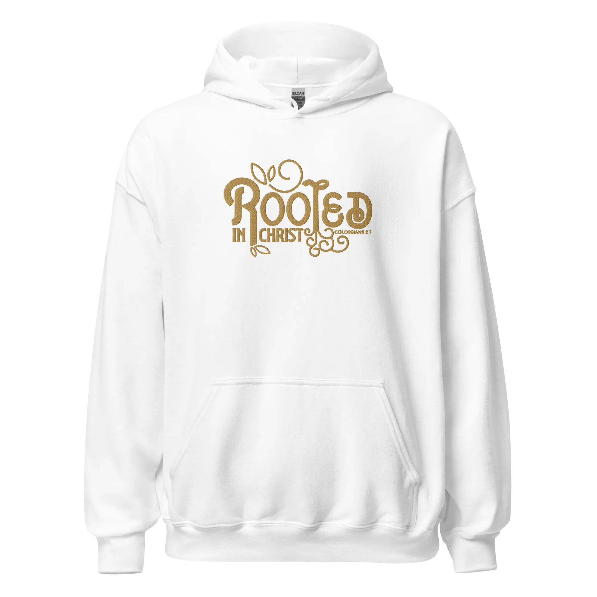 Rooted in Christ Embroidered Hoodie