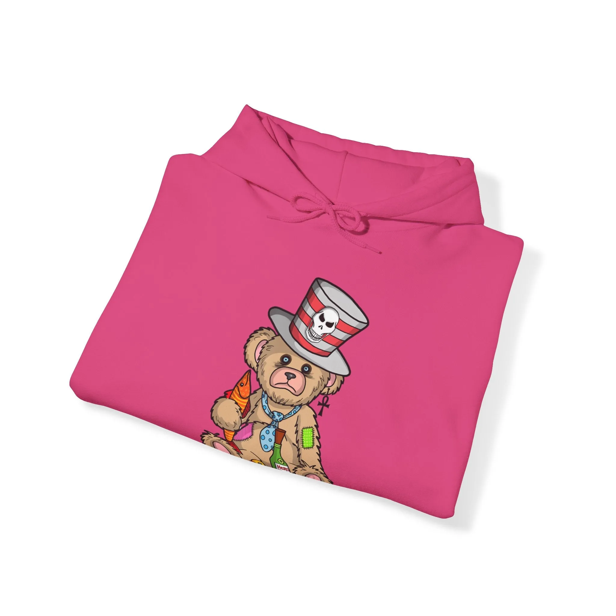 Sad Teddy Heavy Blend Unisex Hoodie