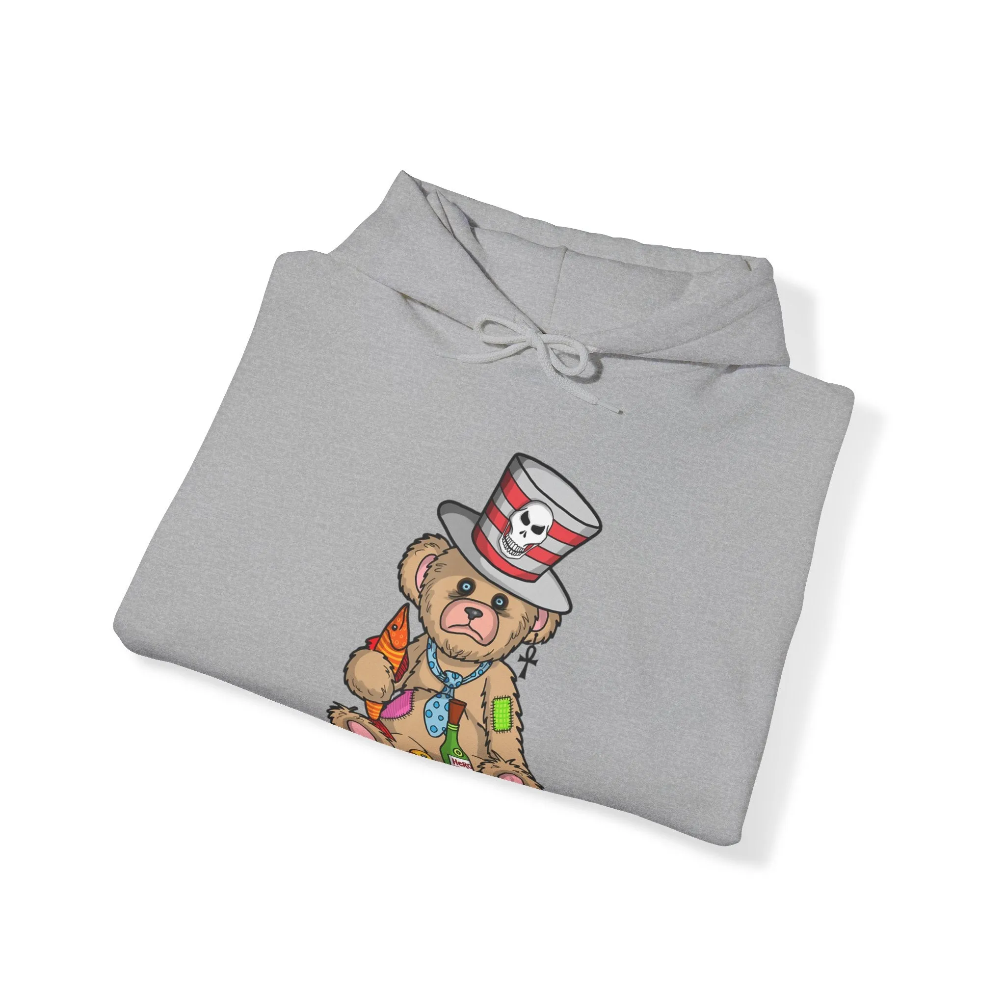 Sad Teddy Heavy Blend Unisex Hoodie