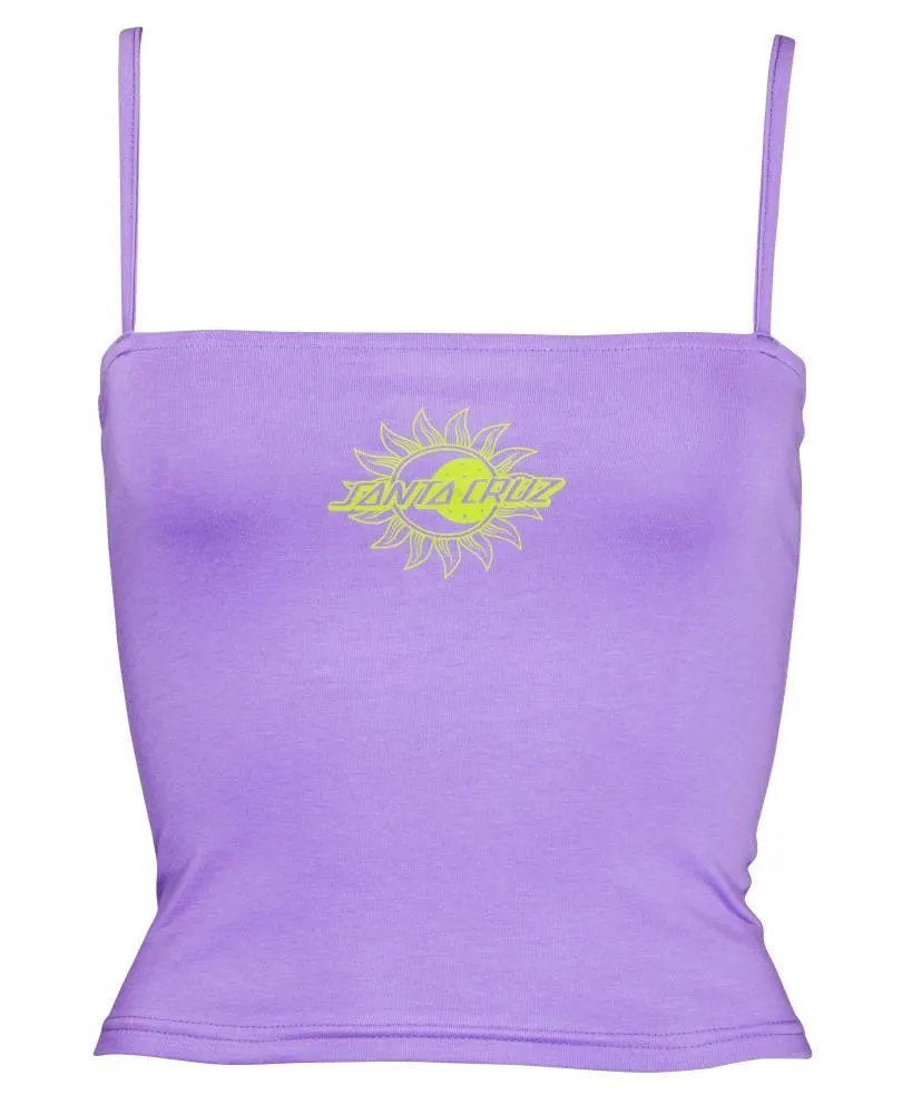 Santa Cruz Womens Vest Crescent Strip Vest - Violet