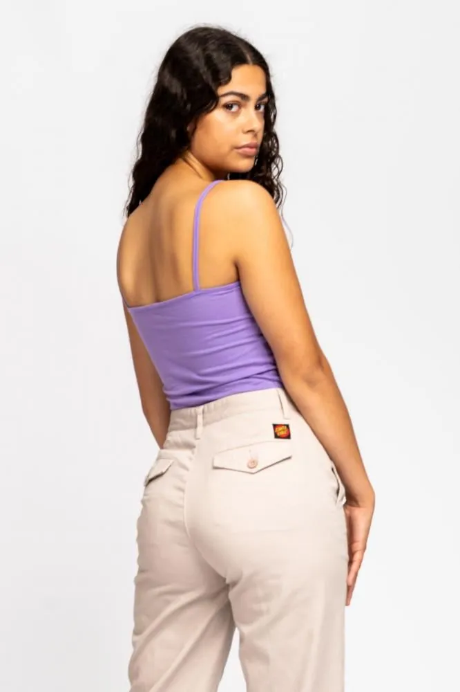 Santa Cruz Womens Vest Crescent Strip Vest - Violet