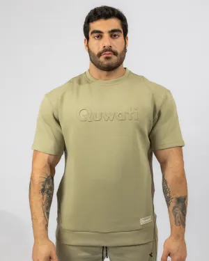 Shield Men Half Sleeve Pullover - Light Green