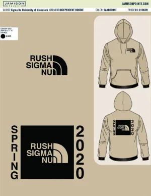 Sigma Nu University of Minnesota Hoodies
