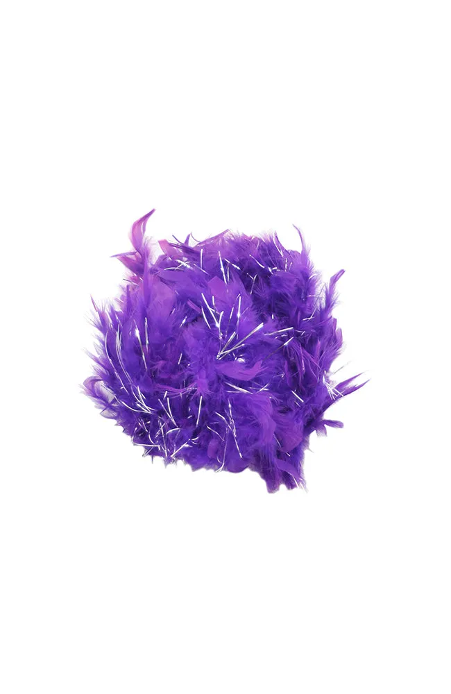 Silver Tinsel Boa