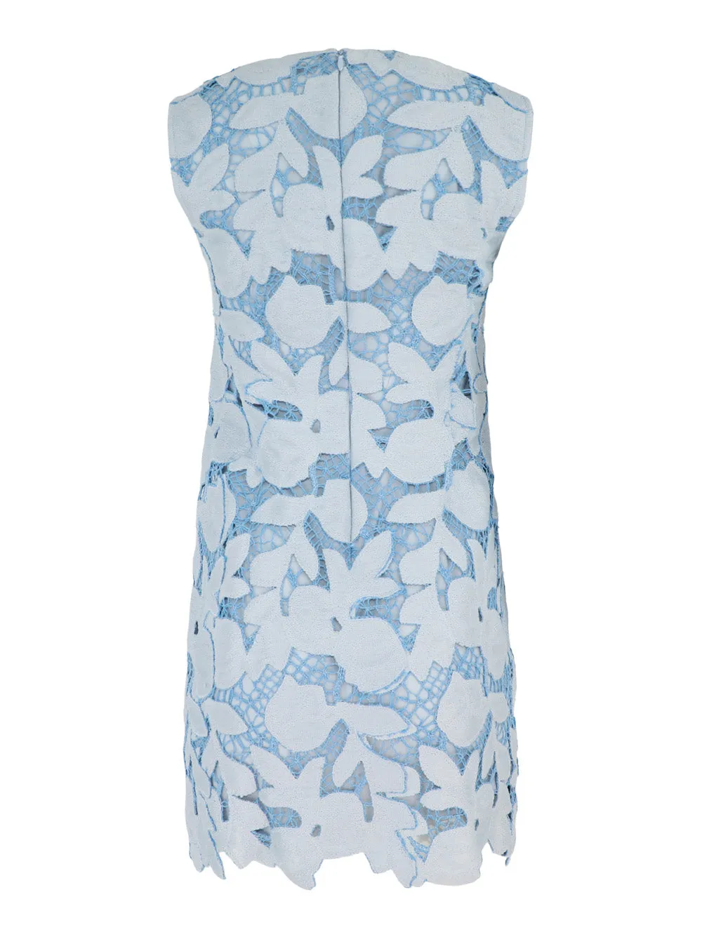 Simkhai Mickie Sleeveless Mini Dress in Periwinkle Sky Multi