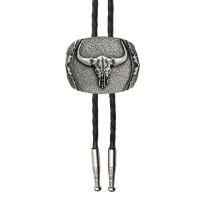 Skull and Feather Bolo