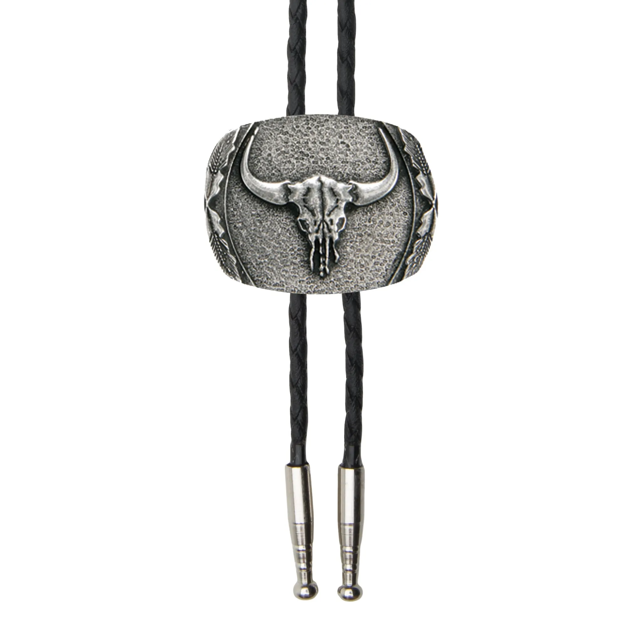 Skull and Feather Bolo