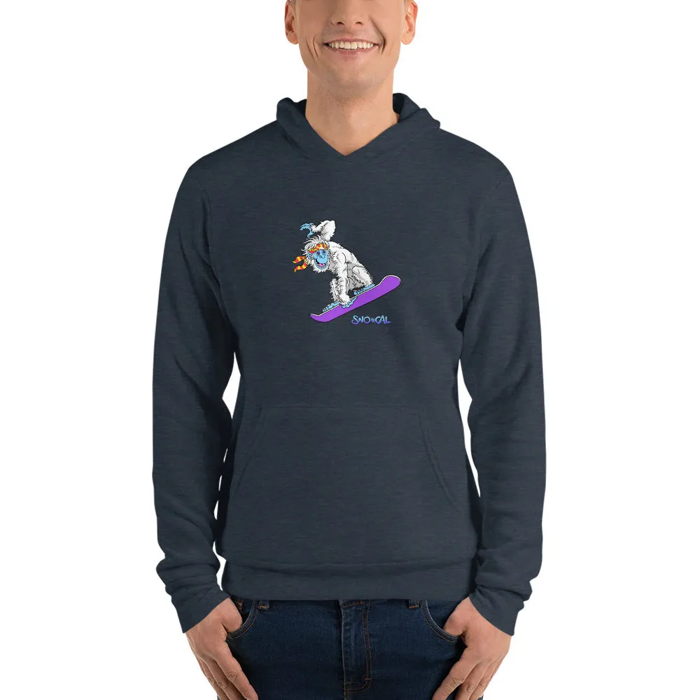 Snosquatch grab hoodie