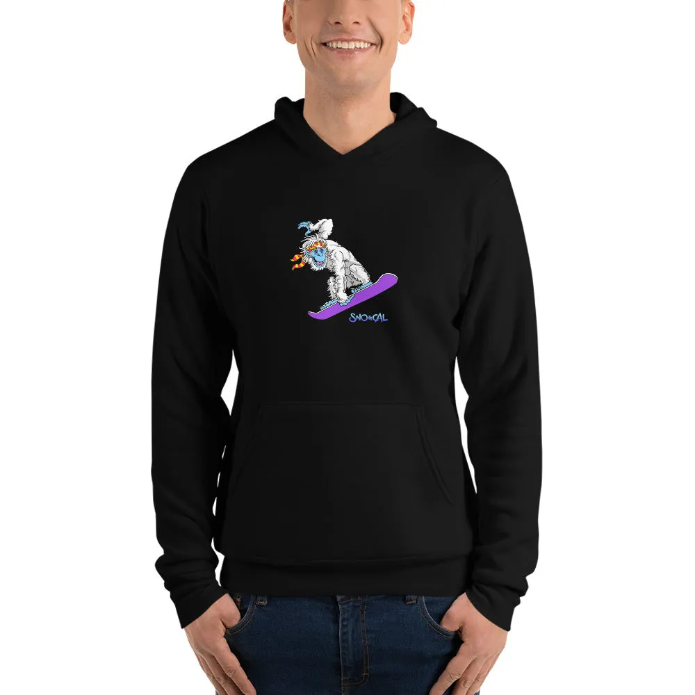 Snosquatch grab hoodie