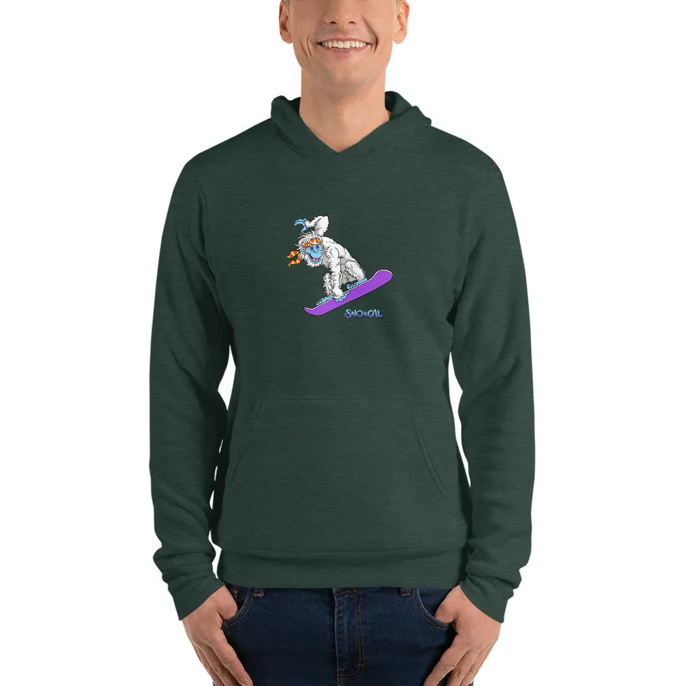 Snosquatch grab hoodie