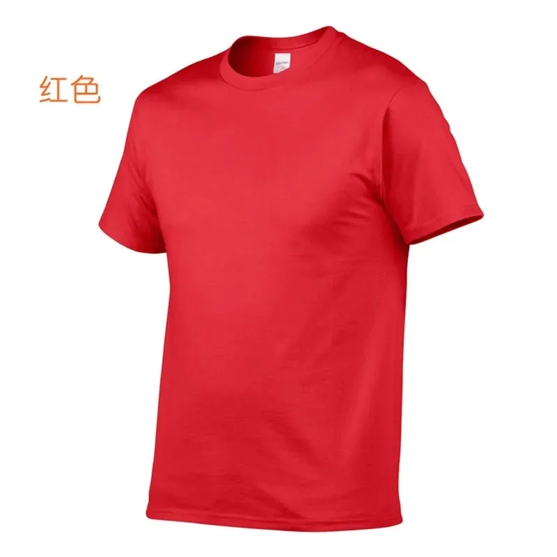 Solid Color Men's / Women Plain T-Shirt