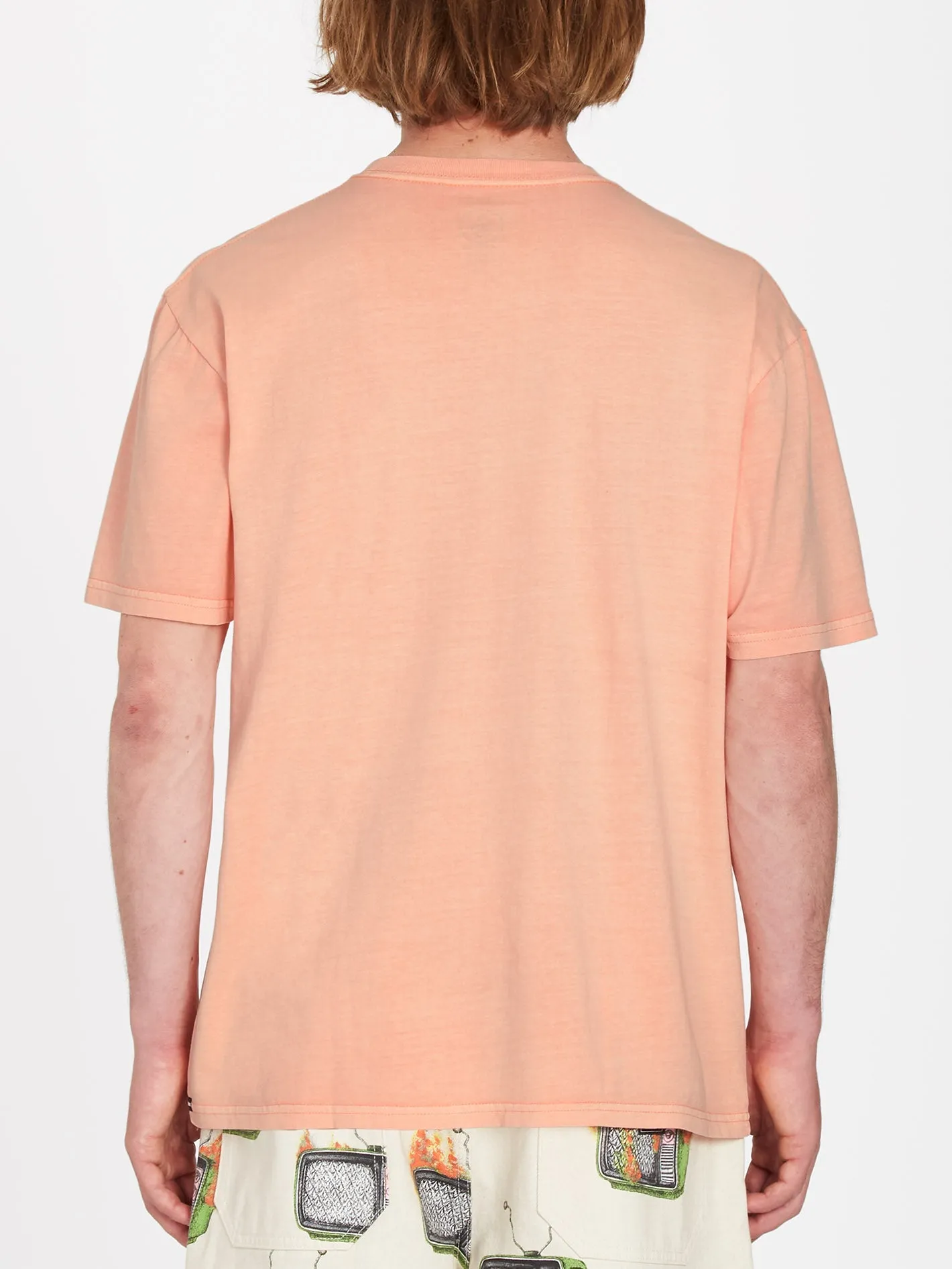 Solid Stone T-Shirt - PEACH BUD