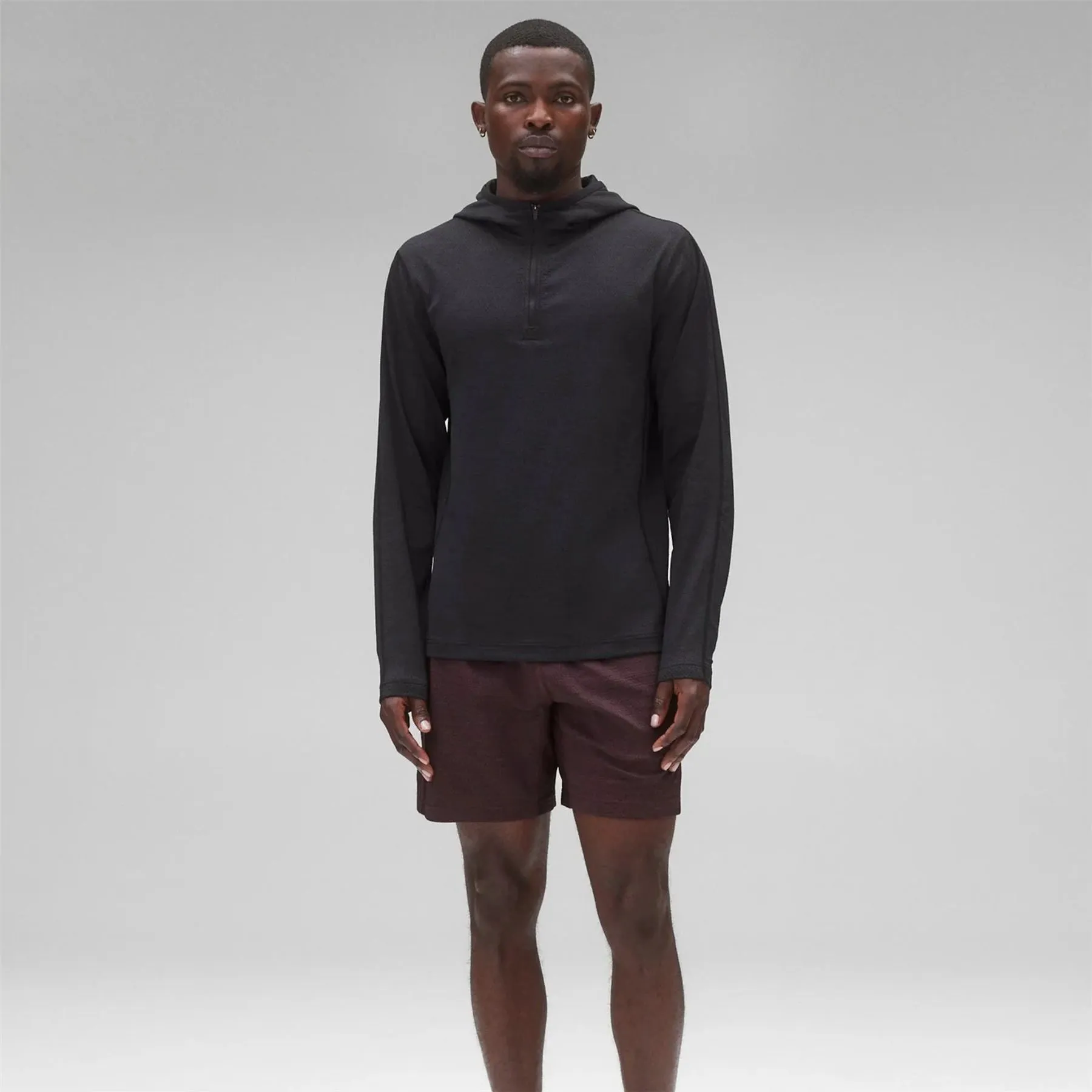 Solotex Mesh Tiebreak Hoodie Black