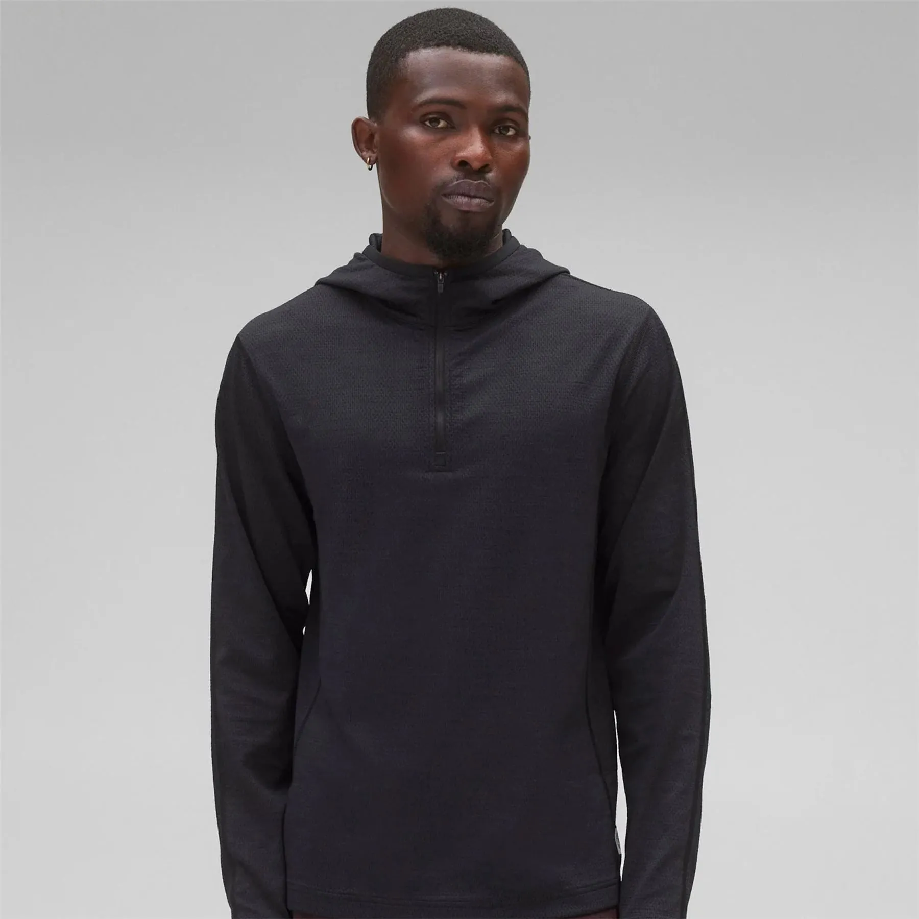 Solotex Mesh Tiebreak Hoodie Black