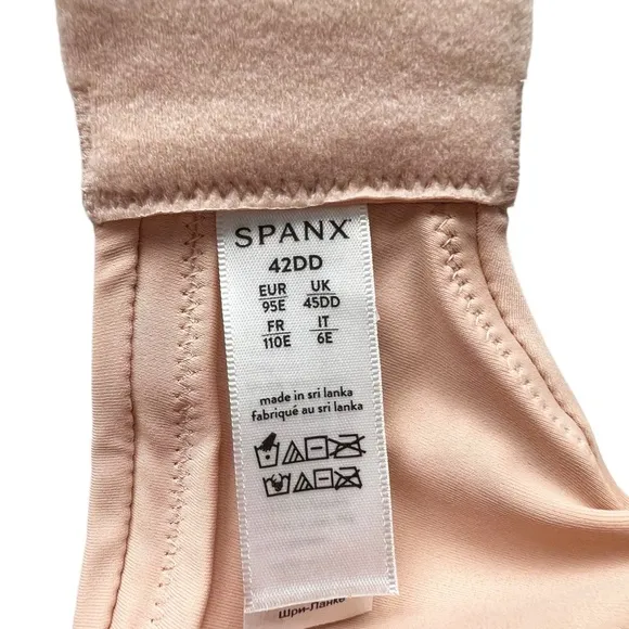 SPANX Low Profile Minimizer Bra in Champagne Beige | 42 DD NWT