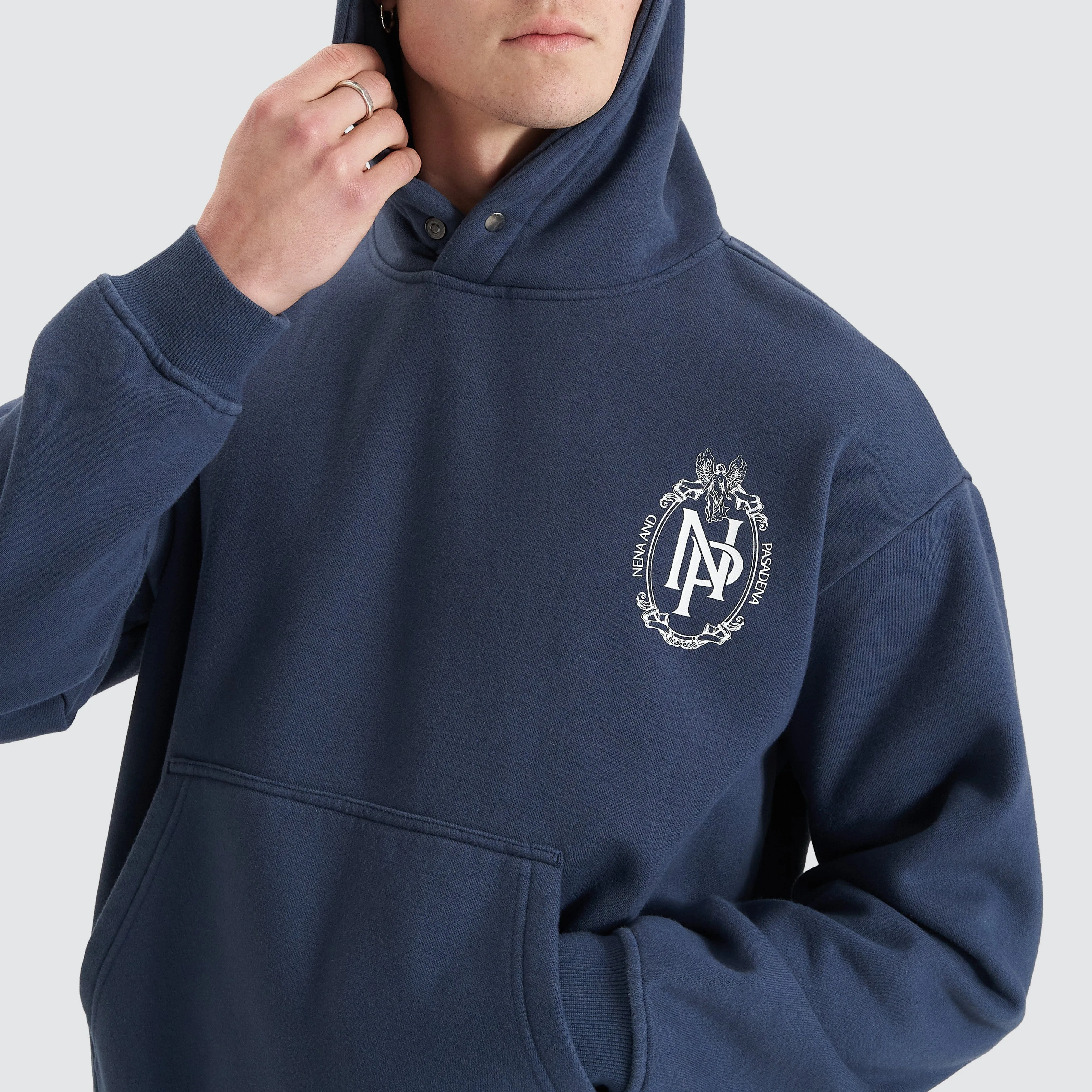Spatial Heavy Box Fit Hoodie Spellbound