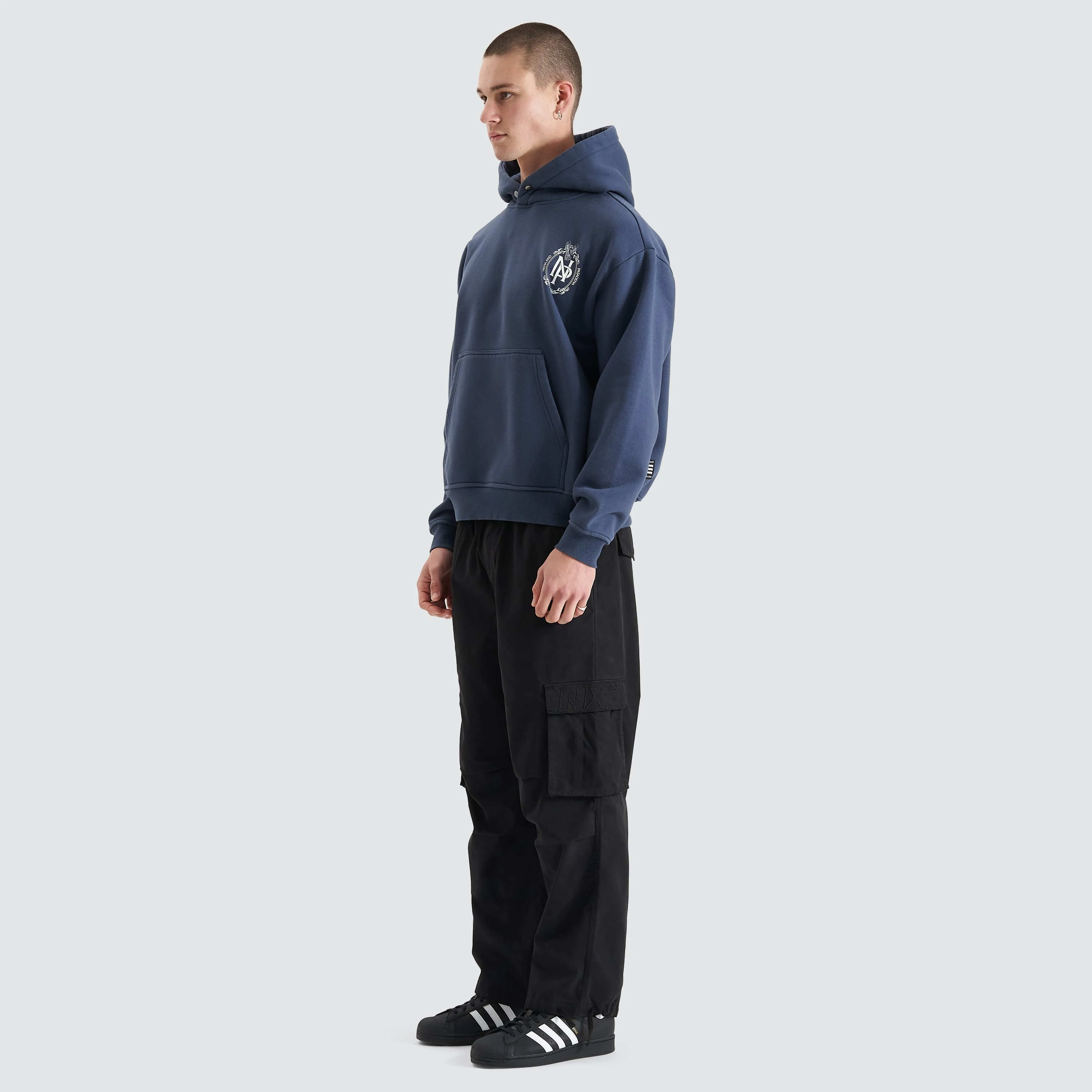 Spatial Heavy Box Fit Hoodie Spellbound