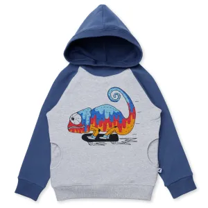 Speedy Chameleon Furry Hood