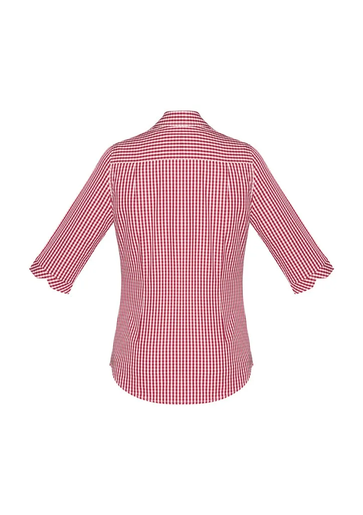 Springfield Womens 3/4 Sleeve Shirt (BZ-43411)