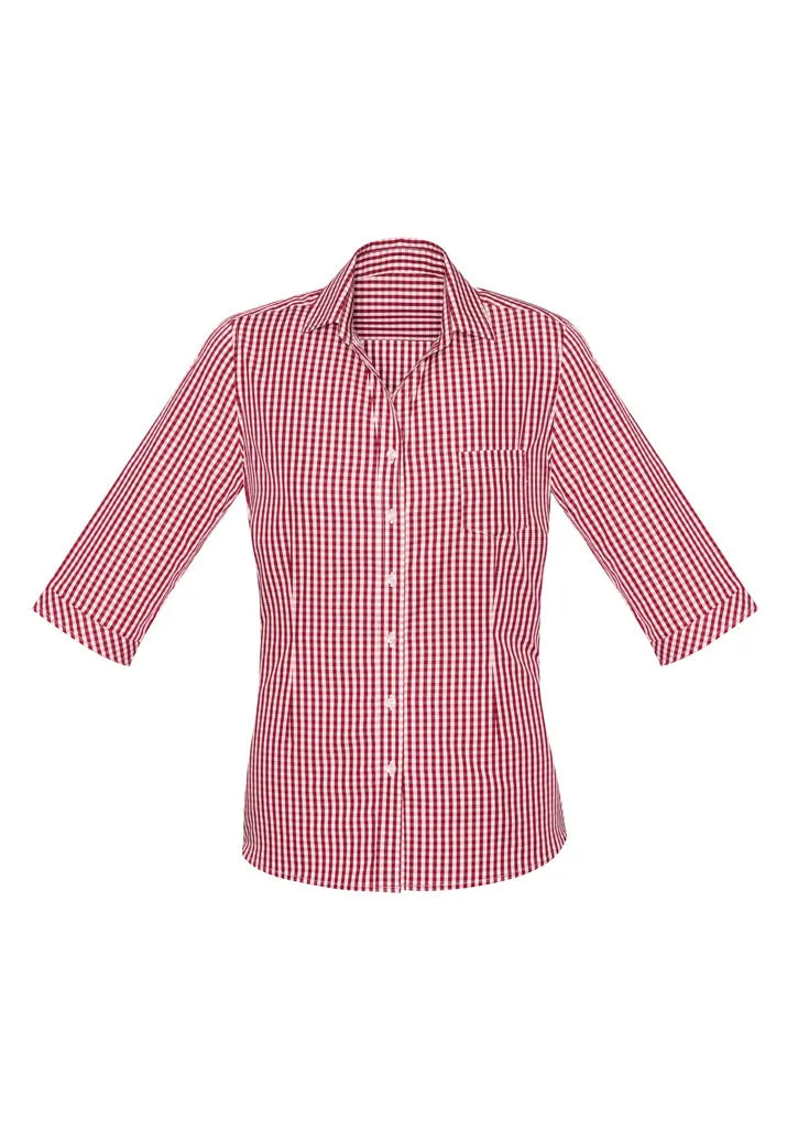 Springfield Womens 3/4 Sleeve Shirt (BZ-43411)