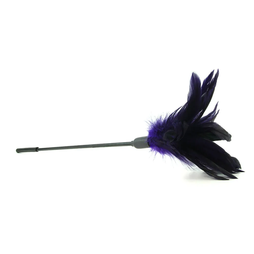 Starburst Feather Body Tickler in Violet