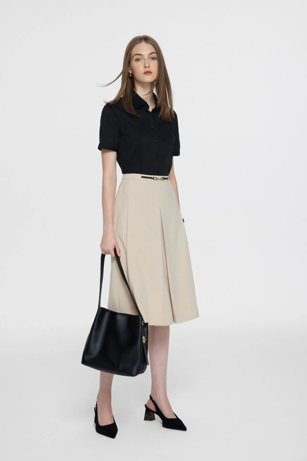 Steffi UV Protection Stretchable Fine Twill Shirt