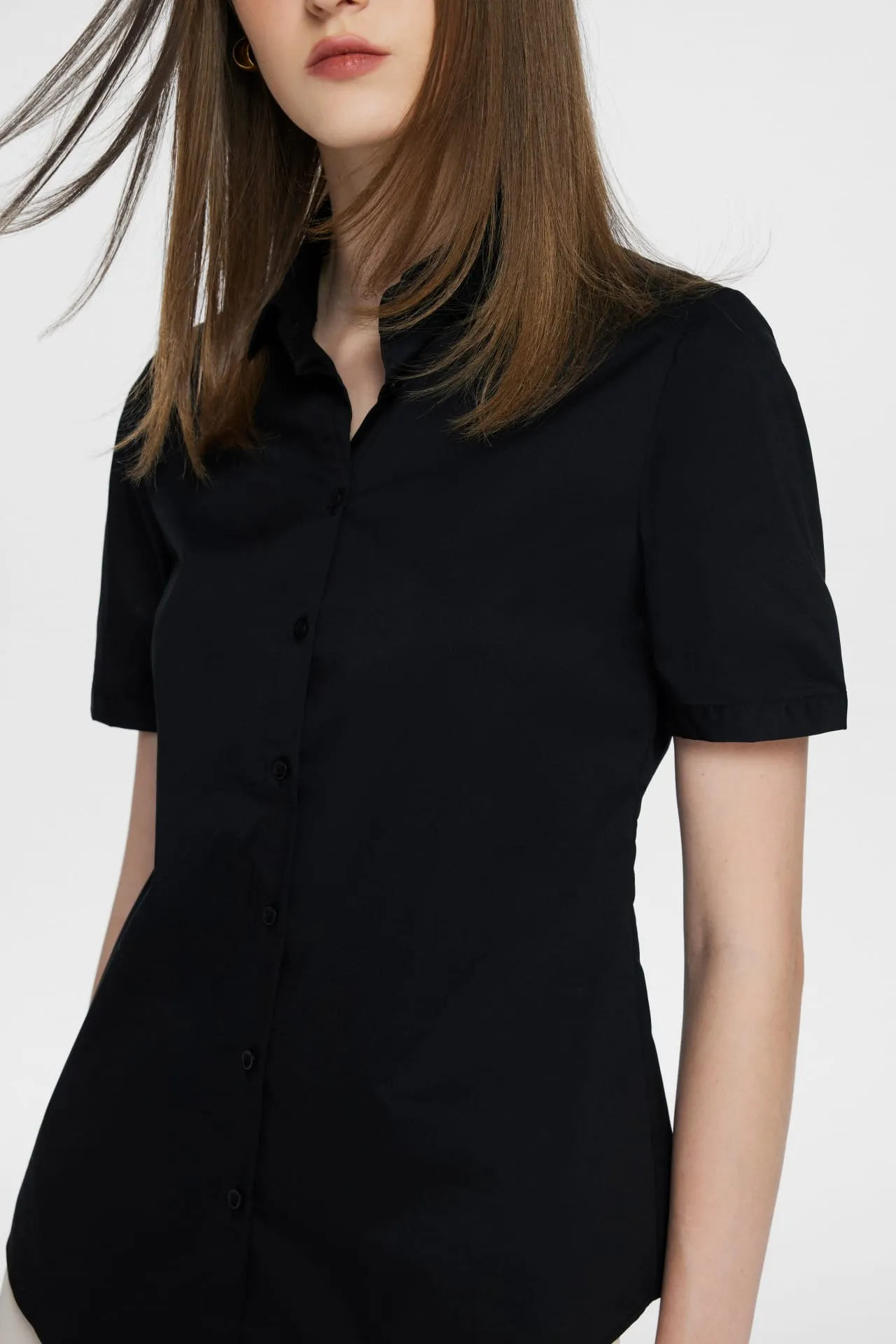 Steffi UV Protection Stretchable Fine Twill Shirt