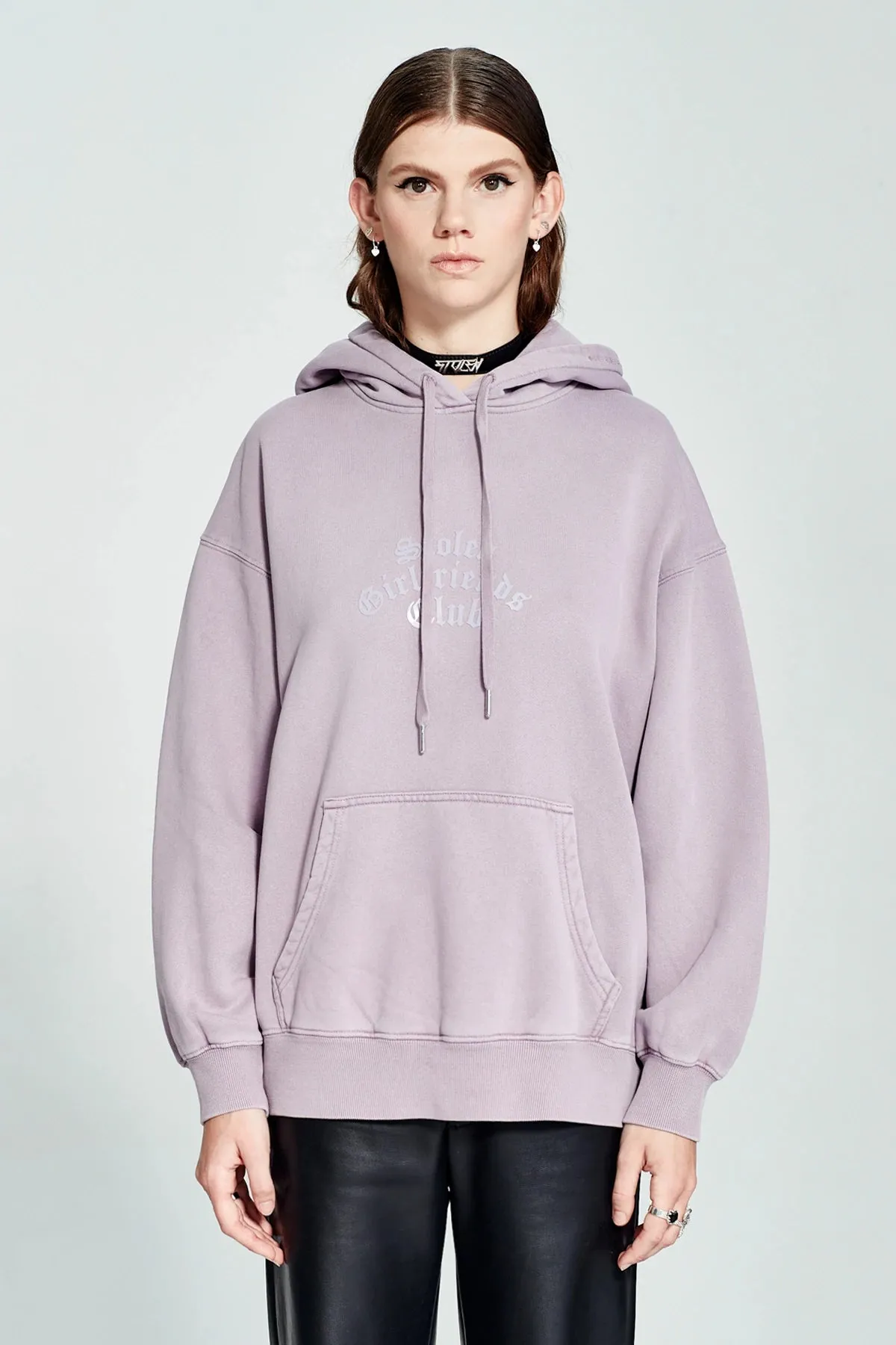 Stolen Girlfriends Club Arch Gothic Hoodie Lilac