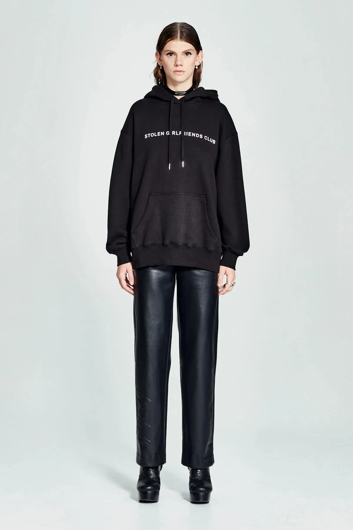 Stolen Girlfriends Club Text Logo Hoodie