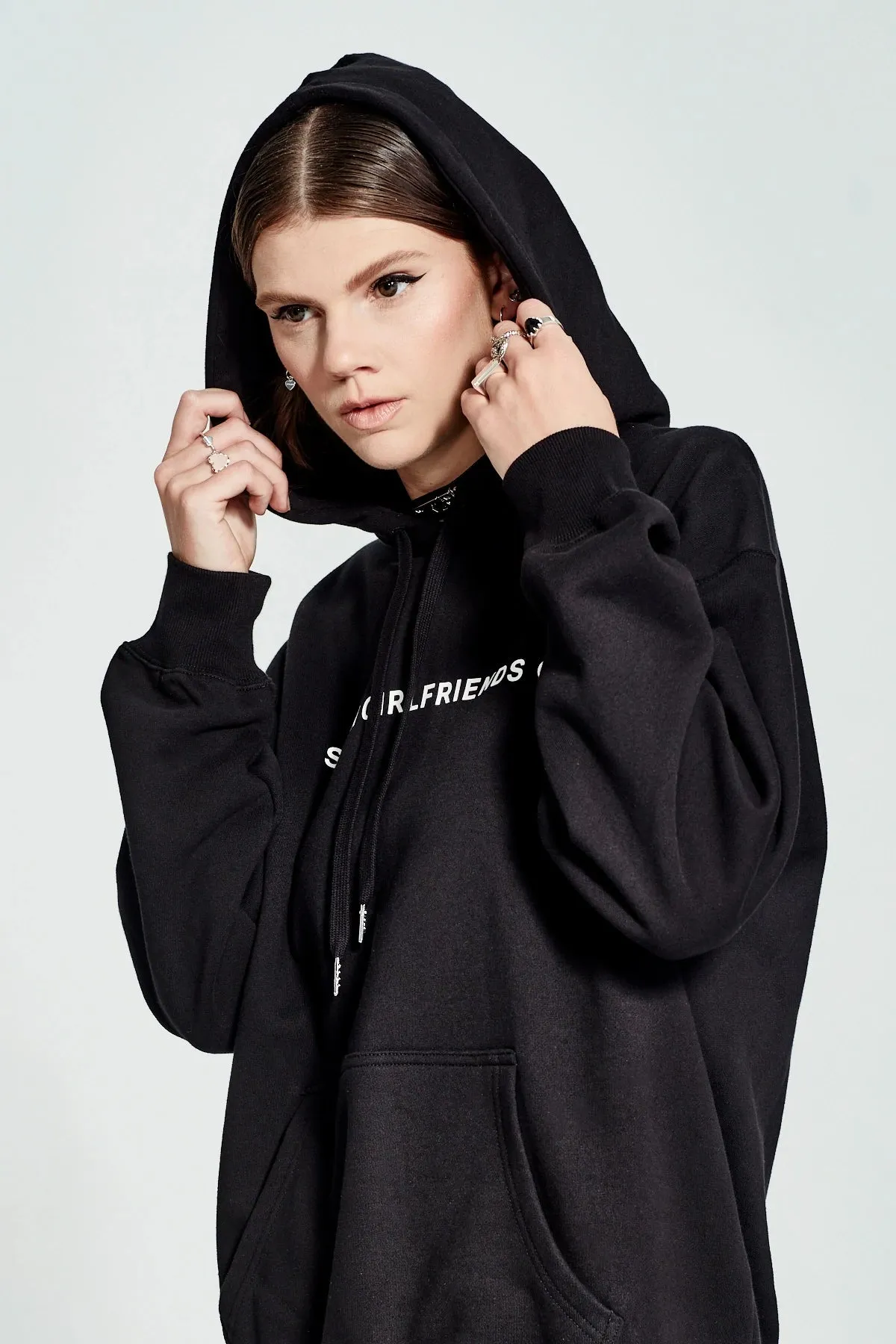 Stolen Girlfriends Club Text Logo Hoodie