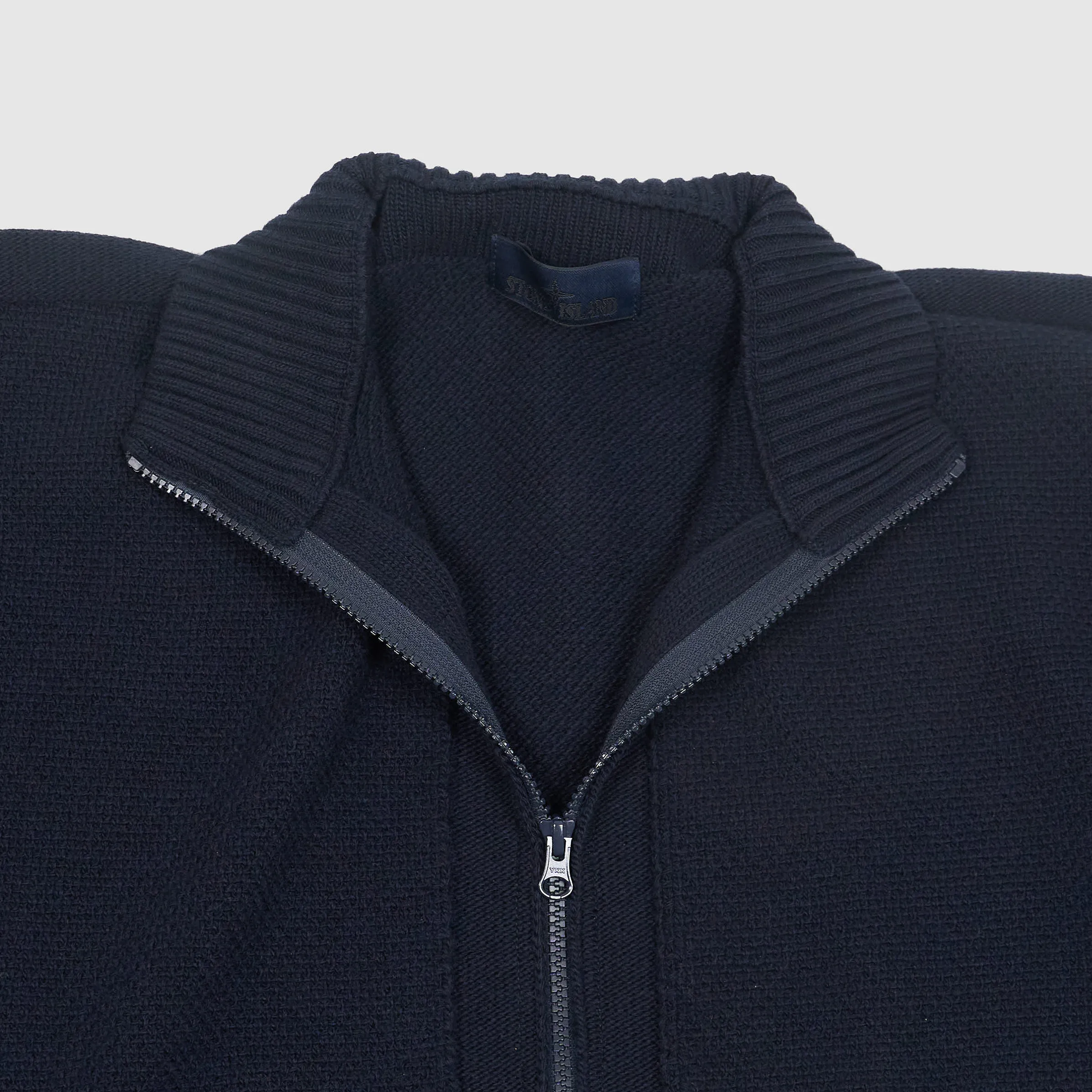 Stone Island Ghost Piece Two -Way Zip Sweater Cardigan