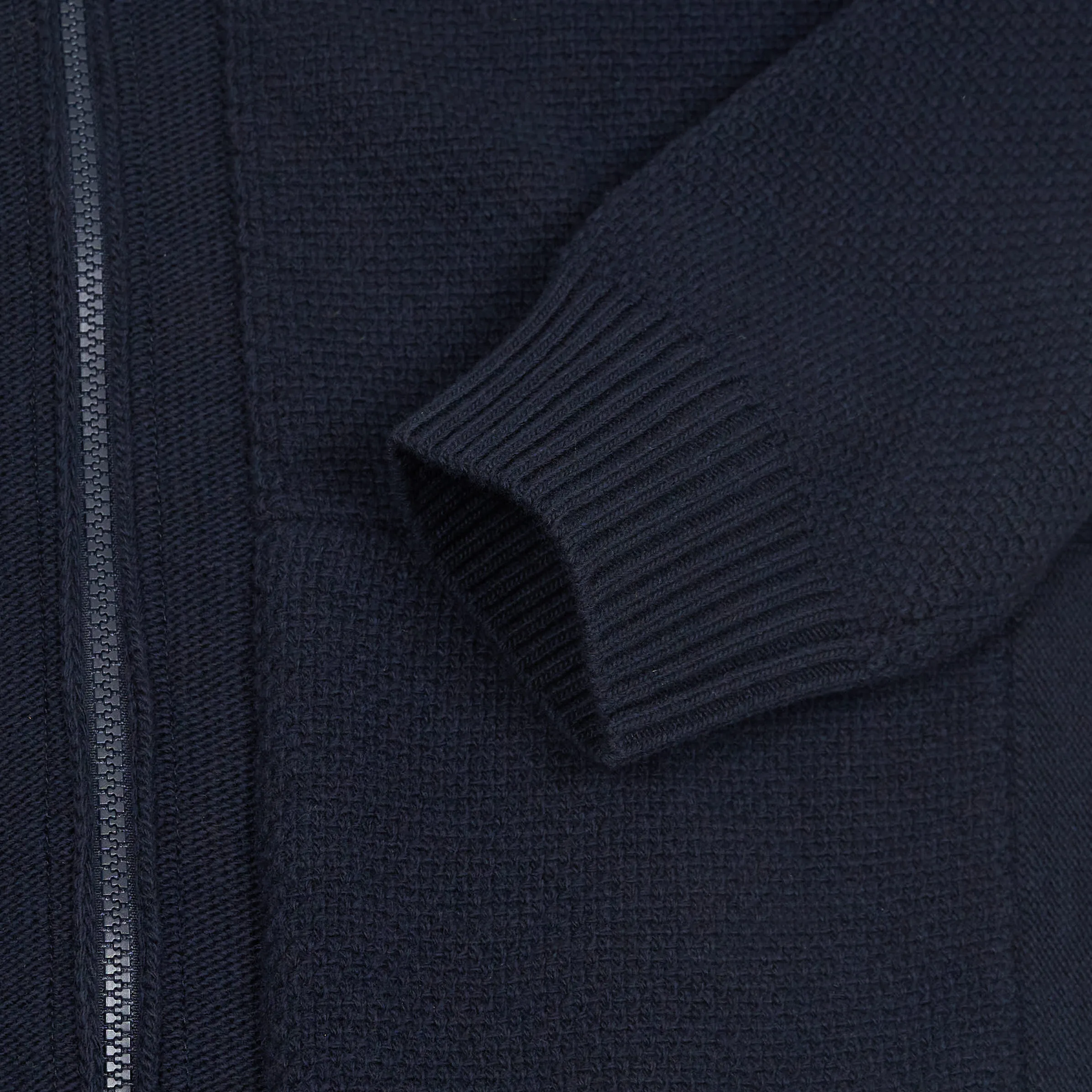 Stone Island Ghost Piece Two -Way Zip Sweater Cardigan